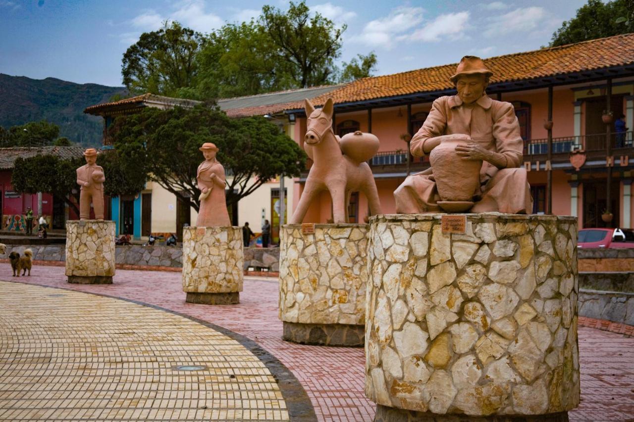 Hotel Villa Alegria Sáchica Dış mekan fotoğraf