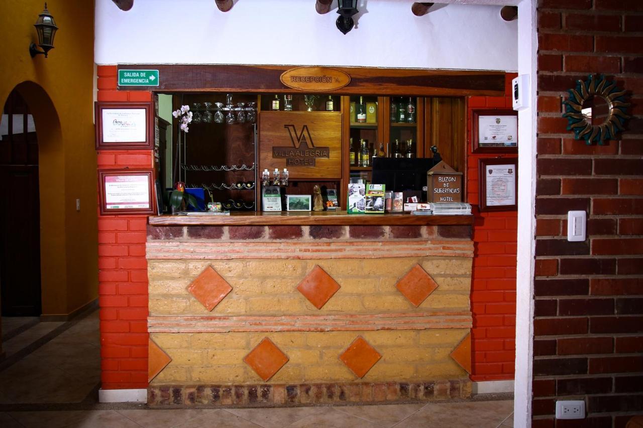 Hotel Villa Alegria Sáchica Dış mekan fotoğraf