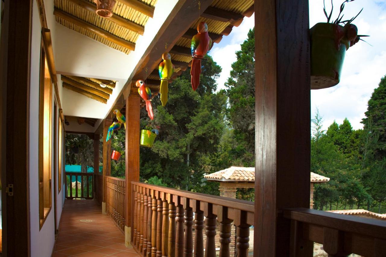Hotel Villa Alegria Sáchica Dış mekan fotoğraf