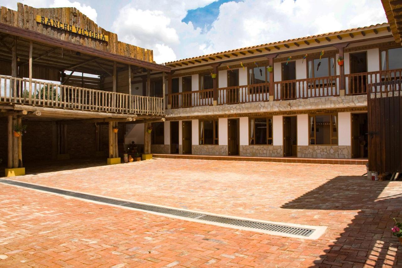 Hotel Villa Alegria Sáchica Dış mekan fotoğraf